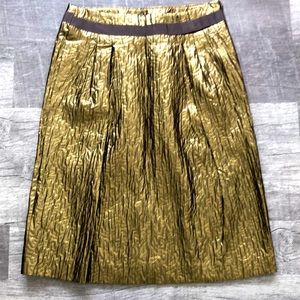 Used once. Vera Wang Gold Skirt